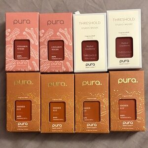 Pur Fragrance Refill Set - Cinnamon Woods, Mulled Cranberry, Simmer Pot